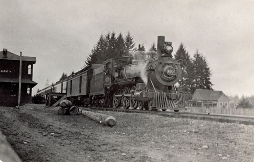 Lacey, WA,  NP Station, 1912