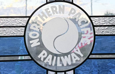 Stain Glass Northern Pacific Logo